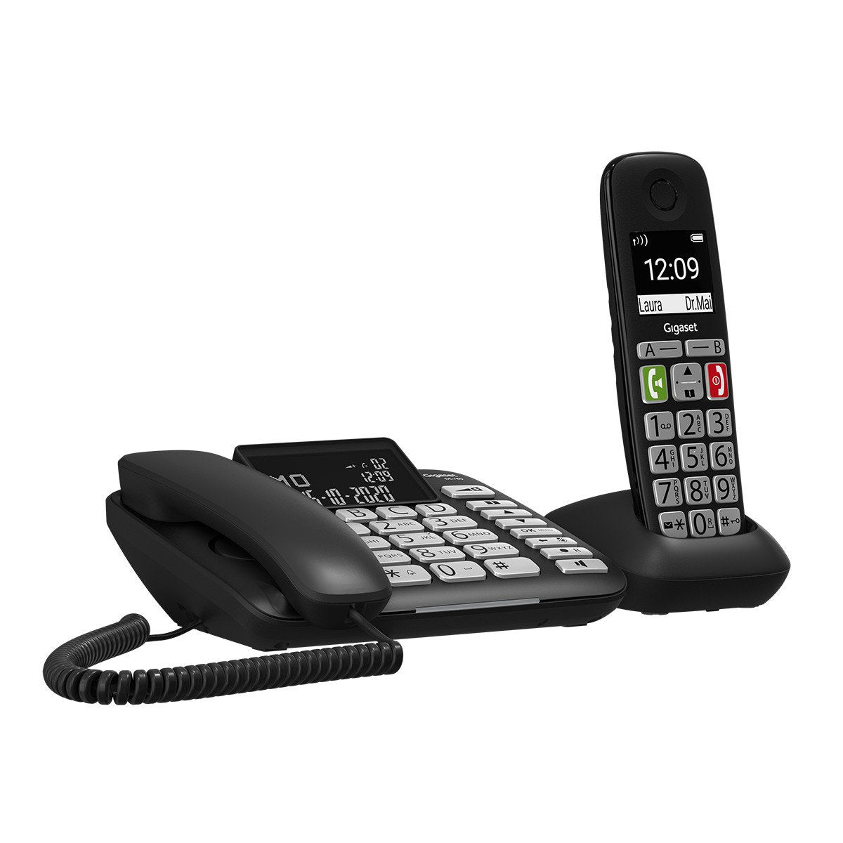 EAN 4250366862798 - Gigaset DL780 Plus Teléfono DECT/analógico Identificador de llamadas Negro imagen 2