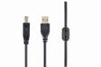 EAN 8716309052146 - Gembird 3m USB 2.0 A/B M cable USB USB A USB B Negro imagen 1