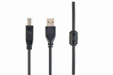 EAN 8716309052153 - Gembird CCF-USB2-AMBM-15 cable USB USB 2.0 4,6 m USB A USB B Negro imagen 1