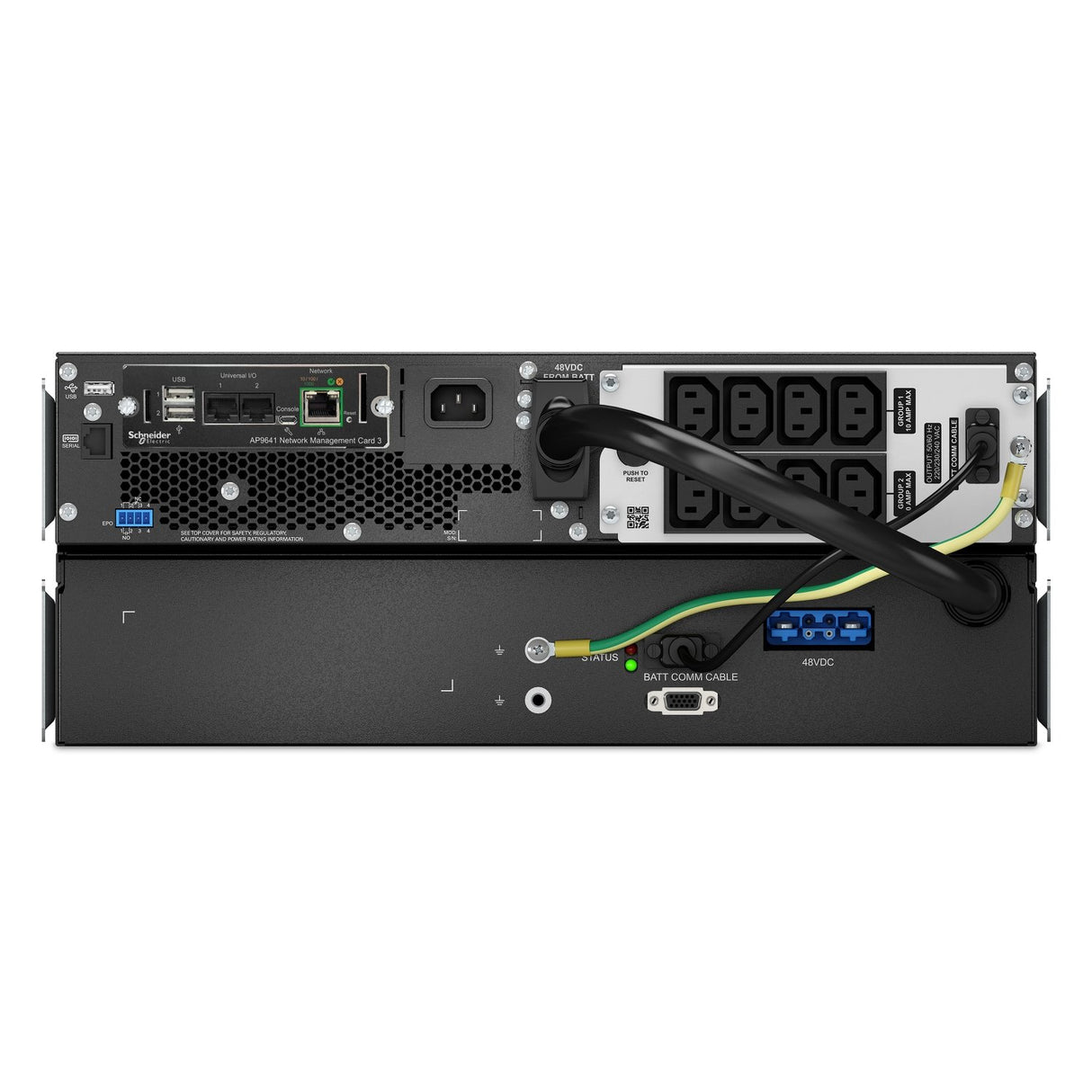 EAN 731304508960 - APC SRTL1500RM4UXLI-NC sistema de alimentación ininterrumpida (UPS) Doble conversión (en línea) 1,5 kVA 13 imagen 2