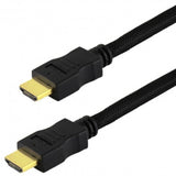 S-Impuls Hdmi Cable, 4k, Verg., Nylon, Negro, 7,5m