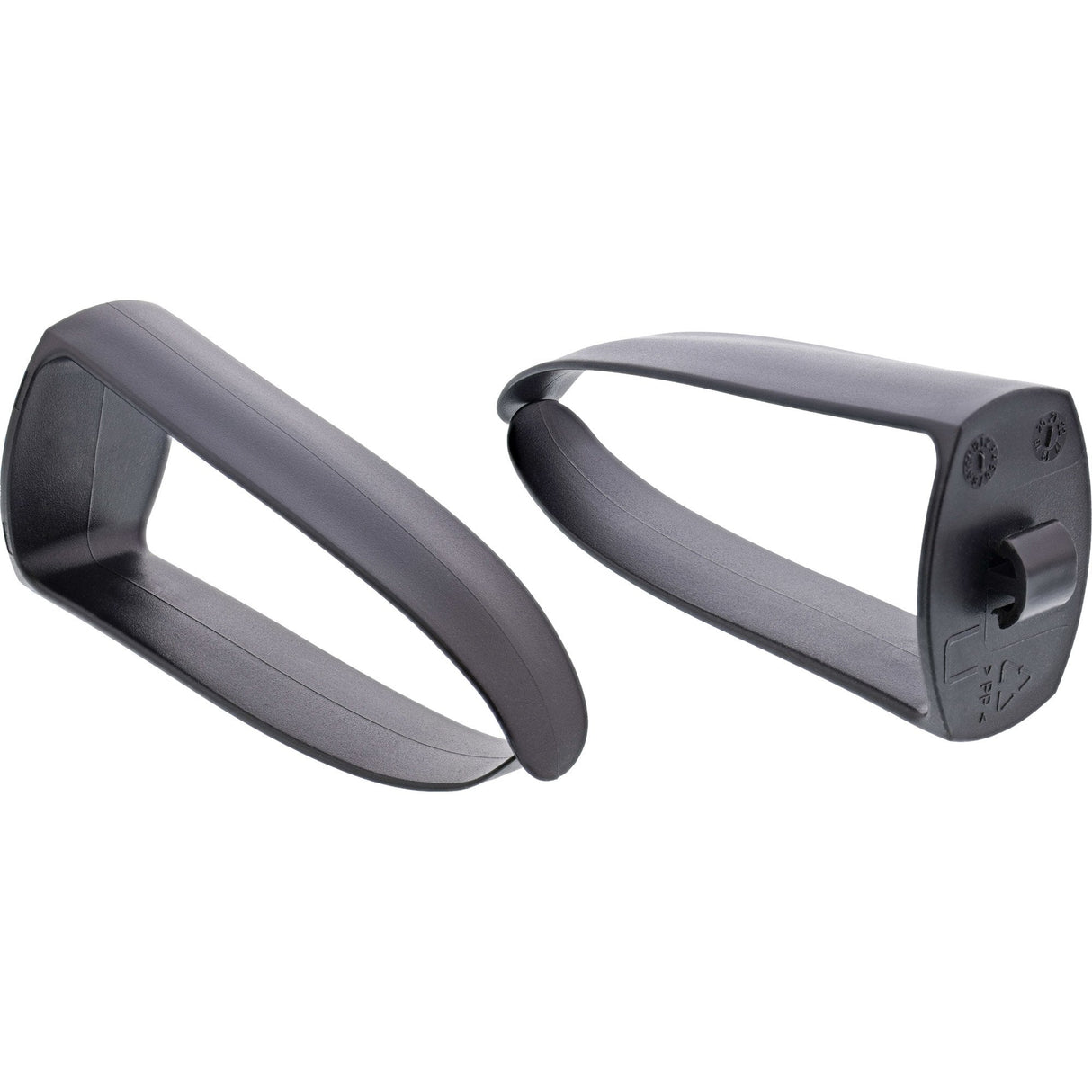 Inline 19110w Organizador De Cables 5 Plastic Brackets Removable, Ral 9005, Negro
