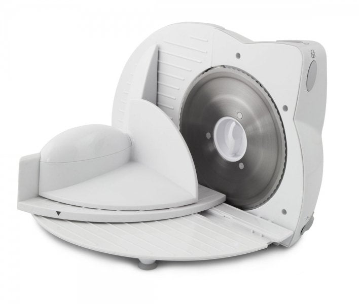 EAN 5901299930410 - Esperanza EKM017W rebanadora Eléctrico 150 W Acero inoxidable, Blanco Plástico, Acero inoxidable imagen 1