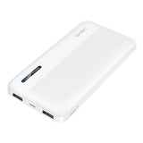 Logilink Mobile Power Bank, Lipo, 10.000 Mah, Usb-C In Out, Blanco