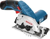 Sierra Circular Inalámbrica Bosch Gks 12v-26 Professional, 12 Voltios (Azul/Negro, Sin Batería Ni Cargador) 06016a1001