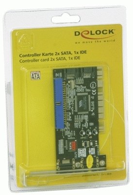 EAN 4043619701469 - DeLOCK IDE/SATA PCI Adapter tarjeta y adaptador de interfaz Interno IDE/ATA, SATA imagen 2