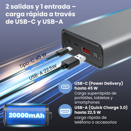 EAN 5903148919539 - Extralink EX.19539 batería externa Ión de litio Gris, Gris claro imagen 31