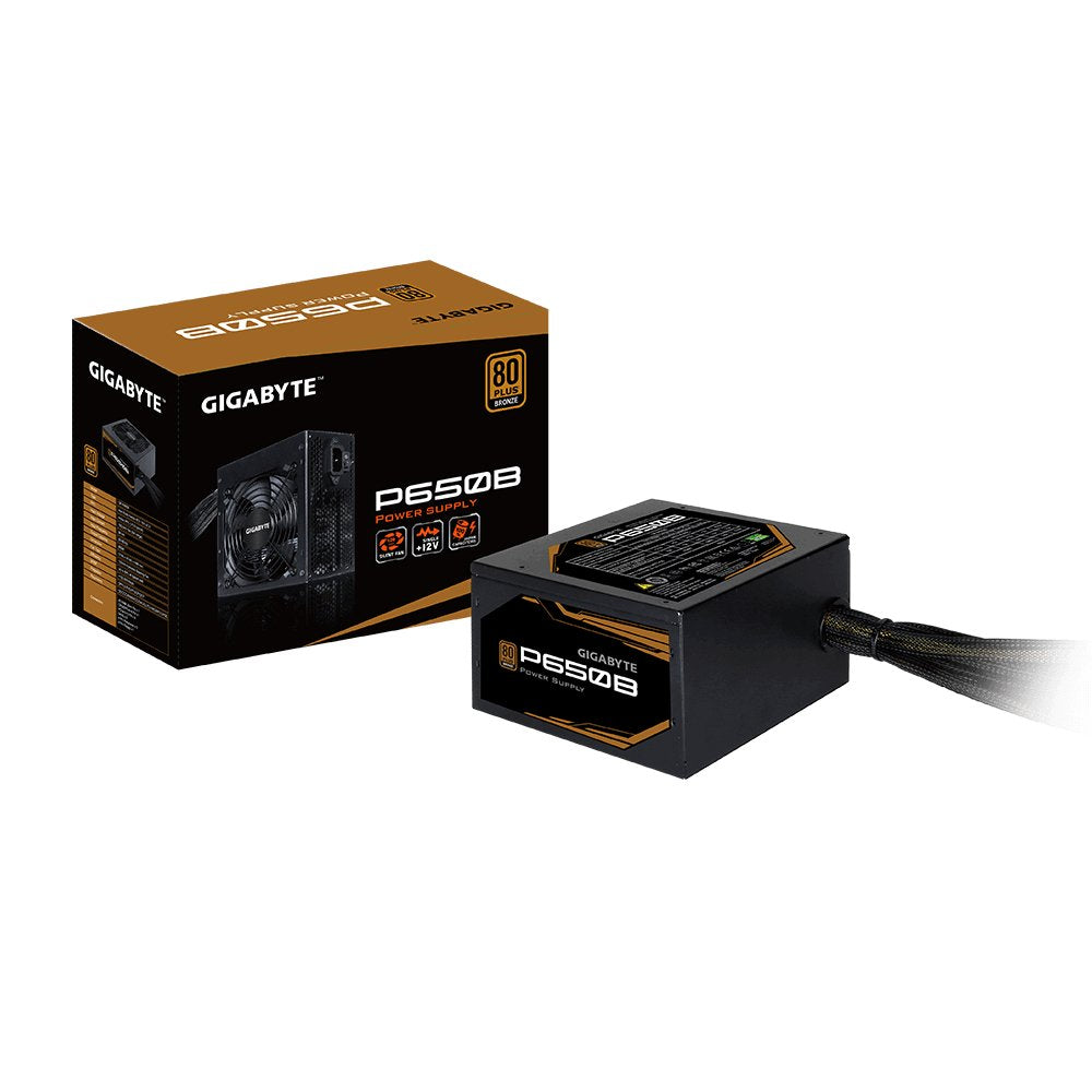 Fuente De Alimentacion Gigabyte P650b 650 W 20+4 Pin Atx Atx Black