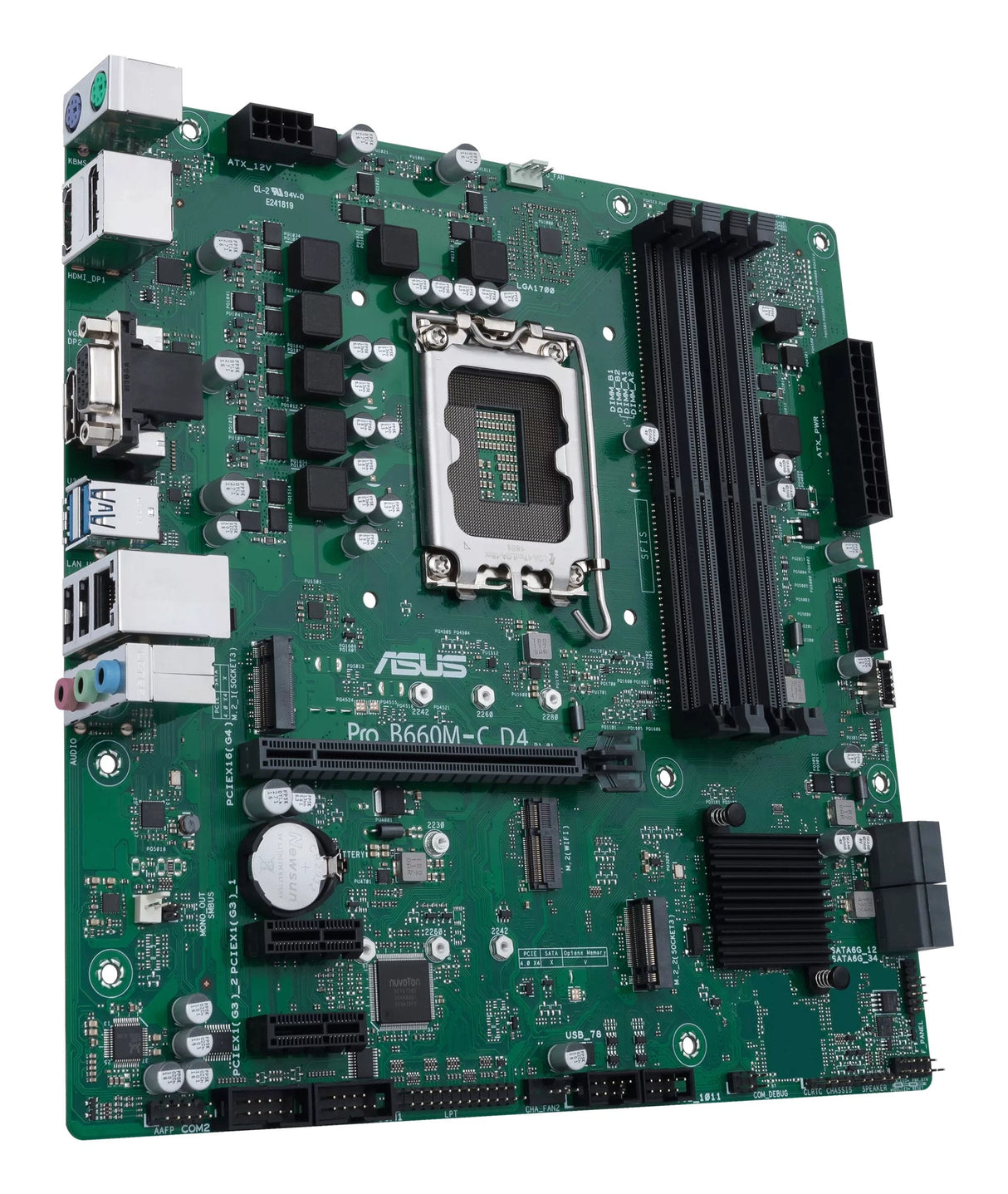 EAN 4711081509431 - ASUS PRO B660M-C D4-CSM Intel B660 LGA 1700 micro ATX imagen 4