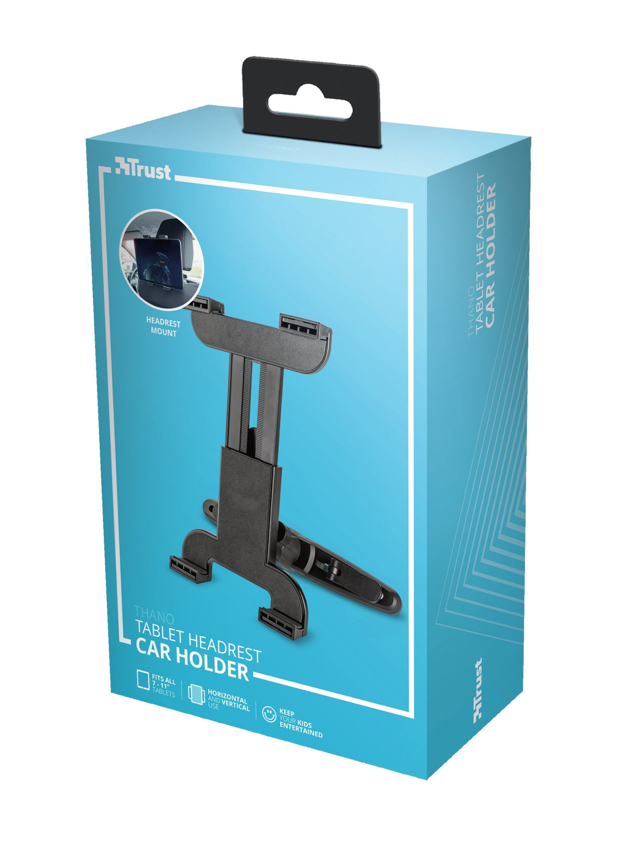 Soporte De Coche Para Tablet Trust Thano Negro