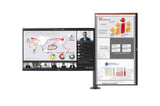 Lg 27" 27qp88dp-Bs Qhd Ergo Monitor Usb-C Hdmi Dp Negro Ips