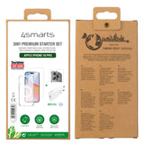 4smarts 3in1 Premium Starter Set Para Apple Iphone 16 Pro Magsafe-Kompatibel