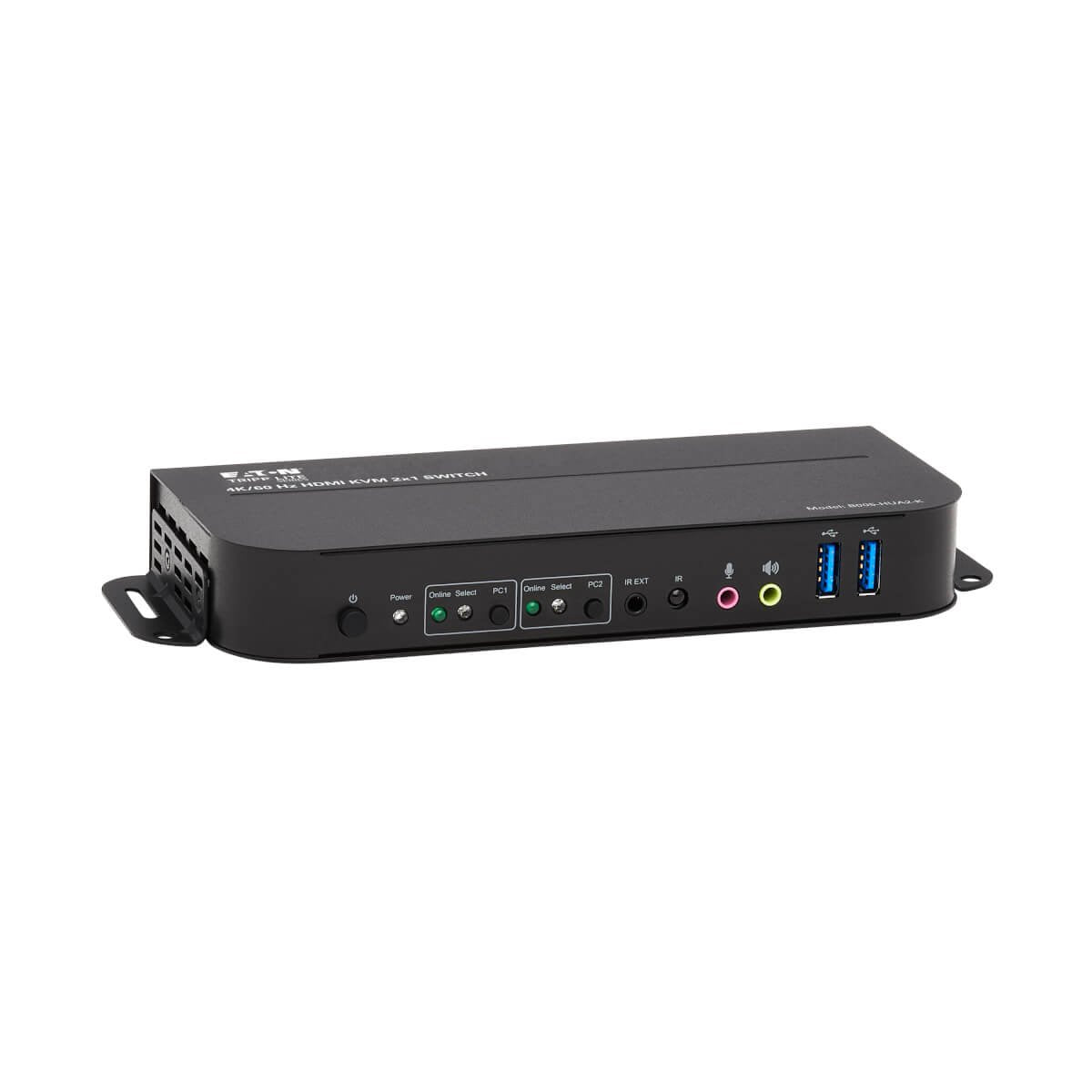 Eaton 2-Port Hdmi Usb Kvm Switch - 4k 60 Hz, Hdr, Hdcp 2.2