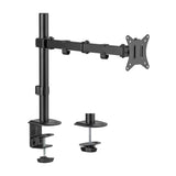 Aisens Soporte De Mesa Eco Giratorio E Inclinable Para Monitor/Tv 9kg (3 Pivotes, 1 Brazo) De 17-32, Negro
