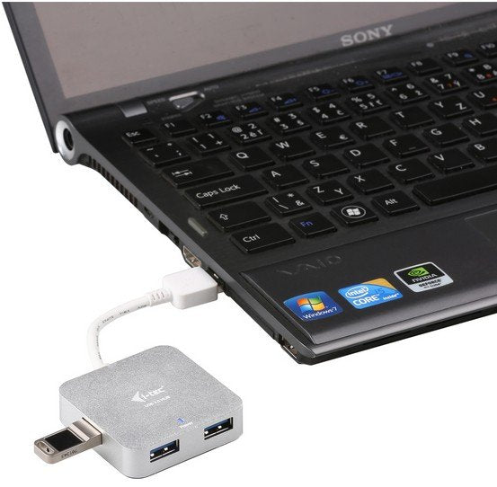 I-Tec Metal Usb 3.0 Passive Hub 4 Port