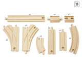 Brio World World Medium Rail Range, Wood Railway 33402