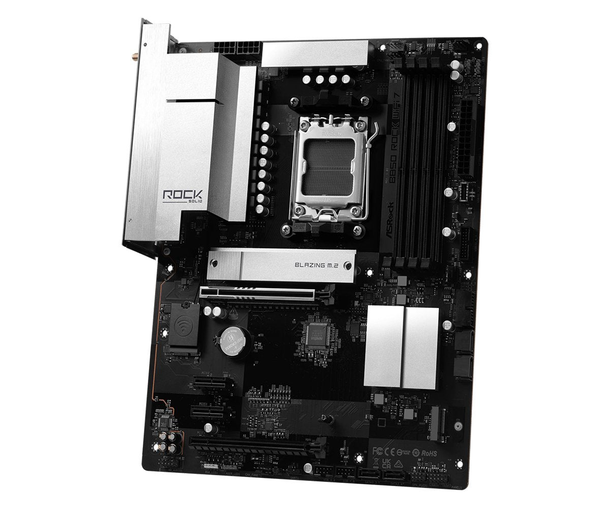 Asrock B850 Rock Wifi 7 Ddr5 Am5 Retail