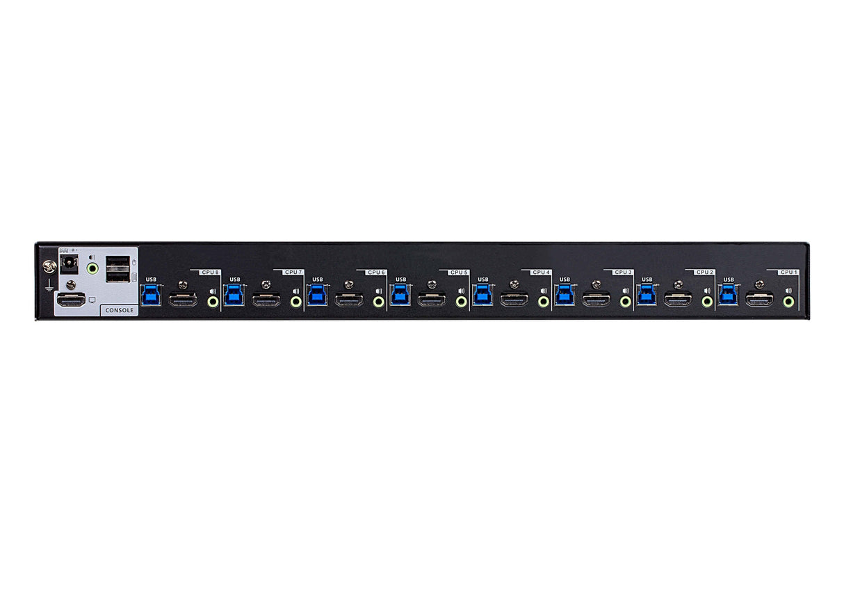EAN 4710469340697 - ATEN CS18208-AT-G interruptor KVM Negro imagen 2