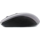 Ratón Inline 3 En 1, Bluetooth + 2x 2,4 Ghz, 5 Botones, Óptico, Gris/Negro