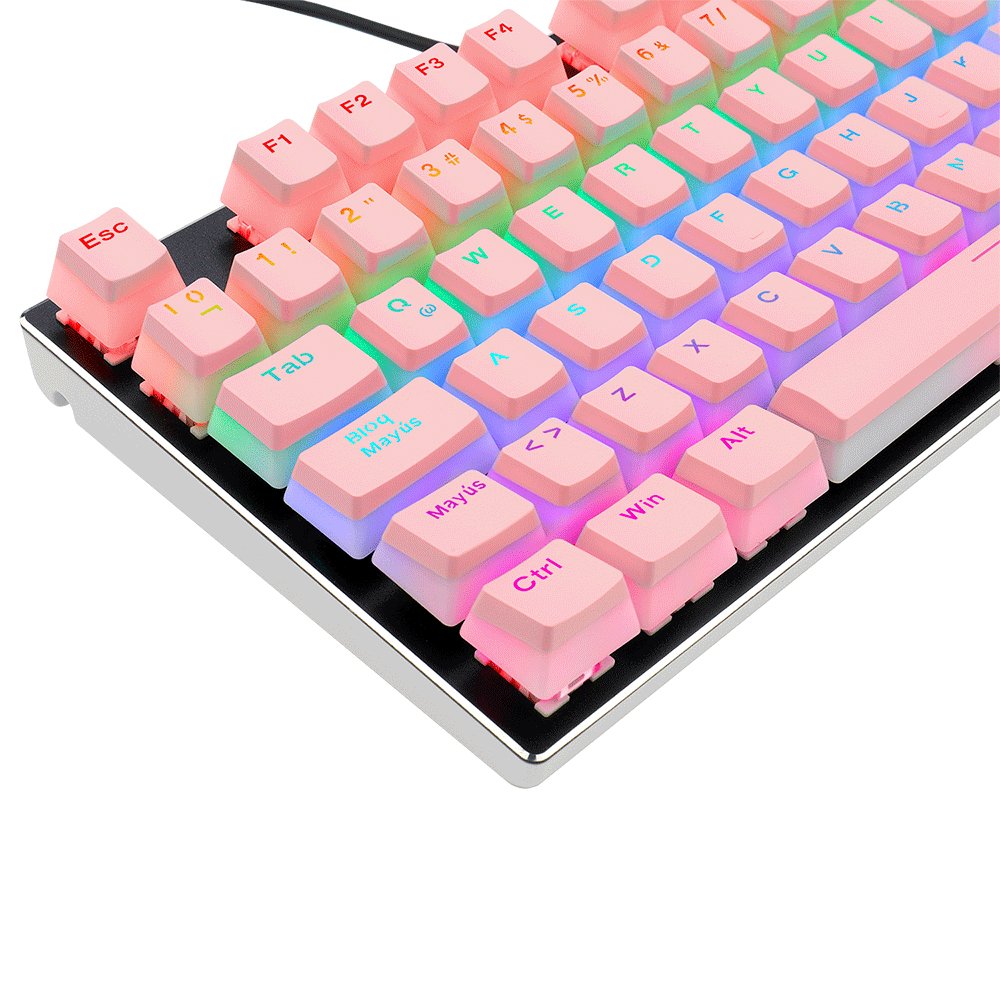Redragon Scarab Kit 26 Teclas Español Rosa