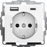 Gira Steckdose Mit Usb-Anschluss