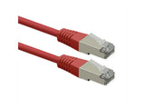 Kab Roline Cable De Red Cat.6 Class E Poe S Ftp Pimf Rojo 10m