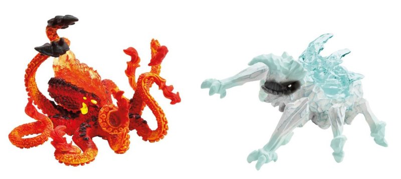 Schleich Eldrador Creatures Eiskäfer Vs. Feuerkrake 70826