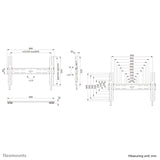 Soporte De Pared Para 40-82" 70kg Wl35s-850bl16 Neomounts