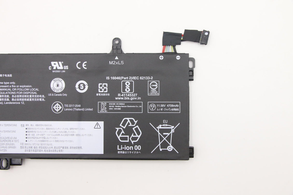 EAN 5704174656876 - Lenovo 5B10W13913 refacción para laptop Batería imagen 4