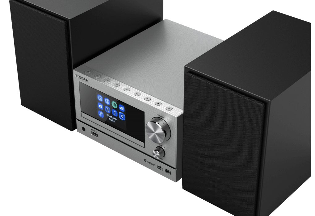 Kenwood M-7000s Smart Micro Hifi-Symem Mit Dab+, Wifi, Internetradio Plata