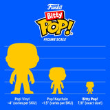 Blister 4 Figuras Bitty Pop Harry Potter Voldemort