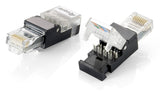 EAN 4015867171141 - Equip 121163 conector RJ-45 Negro, Transparente imagen 1