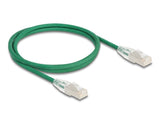 Delock Rj45 Cable De Red Cat.6a Macho A Macho U/Ftp Slim 1 M Verde
