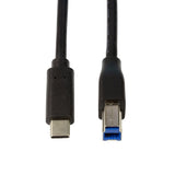 Logilink - Usb 3.2 Gen1x1 Cable, Usb-C Male To Usb-B Male, 1m