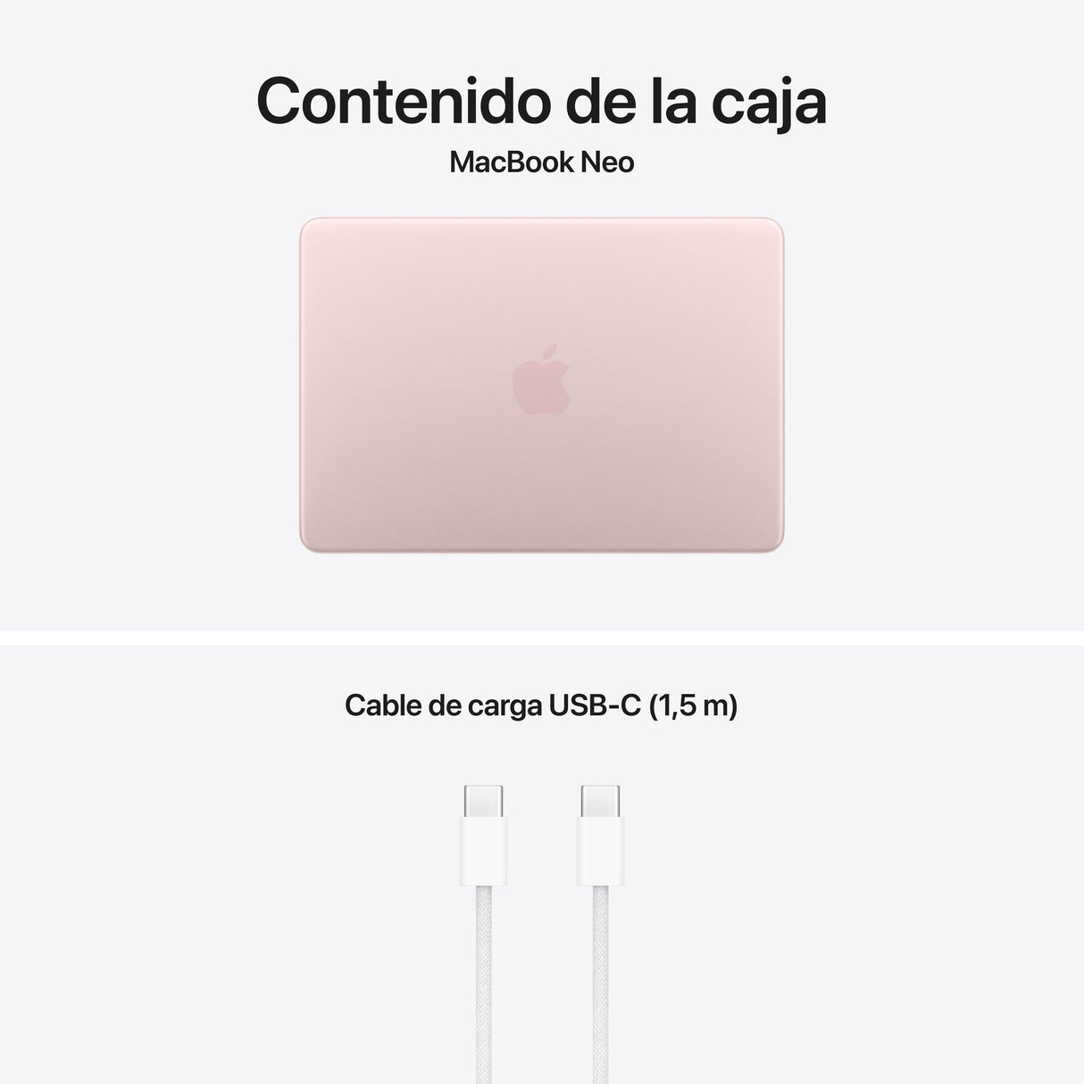 Apple Macbook Neo 13' A18 Pro 6-Core Cpu 8gb 256gb Ssd 5-Core Gpu Rosa Nube