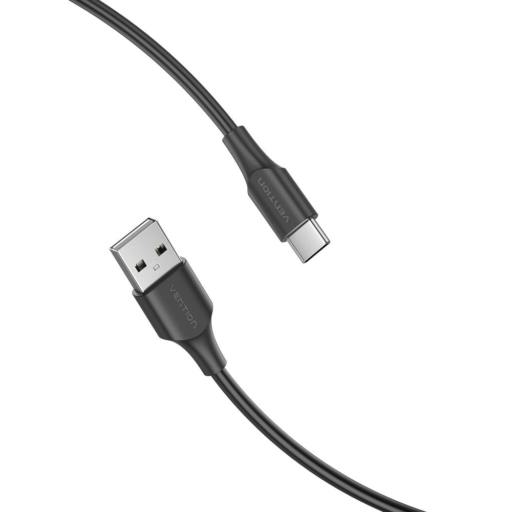 Cable Usb Tipo-C Vention Cthbc Usb Tipo-C Macho Usb Macho 25cm Negro