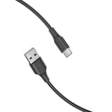 Cable Usb Tipo-C Vention Cthbc Usb Tipo-C Macho Usb Macho 25cm Negro