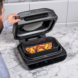 EAN 0622356239554 - Ninja AG551 Sencillo 5,7 L Independiente 2460 W Freidora de aire caliente Negro, Gris imagen 8