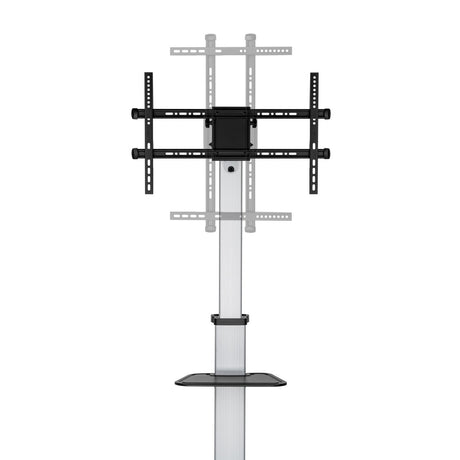 EAN 8436574709087 - AISENS FT86TRE-197 soporte para pantalla de señalización 2,18 m (86") Negro, Plata imagen 4