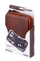 Troika Organizer-Etui Brown Travel Case