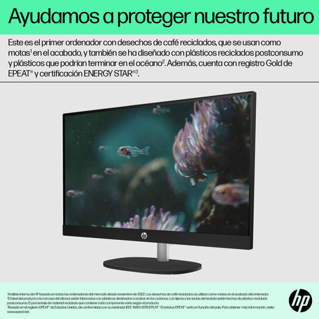 EAN 0199251923203 - HP 24-cr0161ns AMD Ryzen™ 5 7520U 60,5 cm (23.8") 1920 x 1080 Pixeles PC todo en uno 16 GB LPDDR5-SDRAM 5 imagen 13