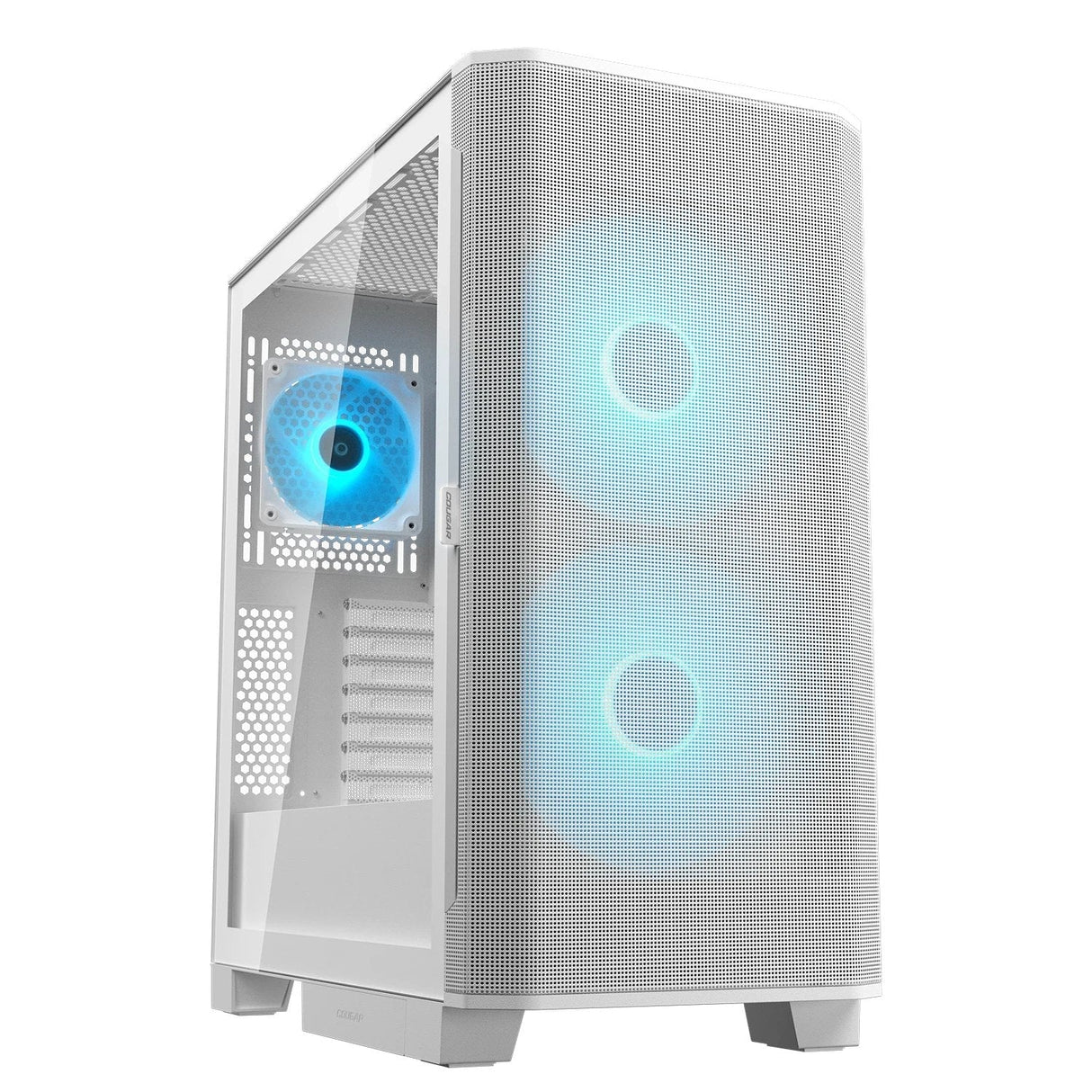 Cougar Caja Midi-Tower Airface Flo, Argb, Blanco