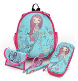 Wedo Kinder-Rucksack Meerjungfrau Con Netztaschen Innen Ausse