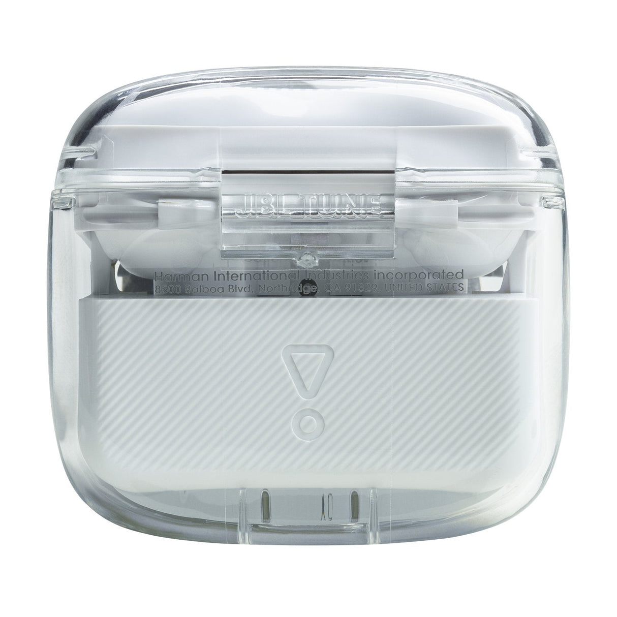 Auriculares  Jbl Tune Flex Ghost Edition Blanco  Bluetooth
