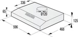 EAN 3838782171567 - Gorenje WHU629ES/S Telescópica o extraplana Plata 200 m³/h imagen 5