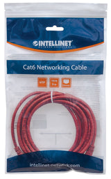 Intellinet Cat6 Utp 5m Red Cable De Red Rojo U/Utp (Utp)
