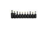 Nox Cargador Universal Port 65w Automatico Para Notebook  / 10 Conectores / Toma Usb Nxpwr65nb