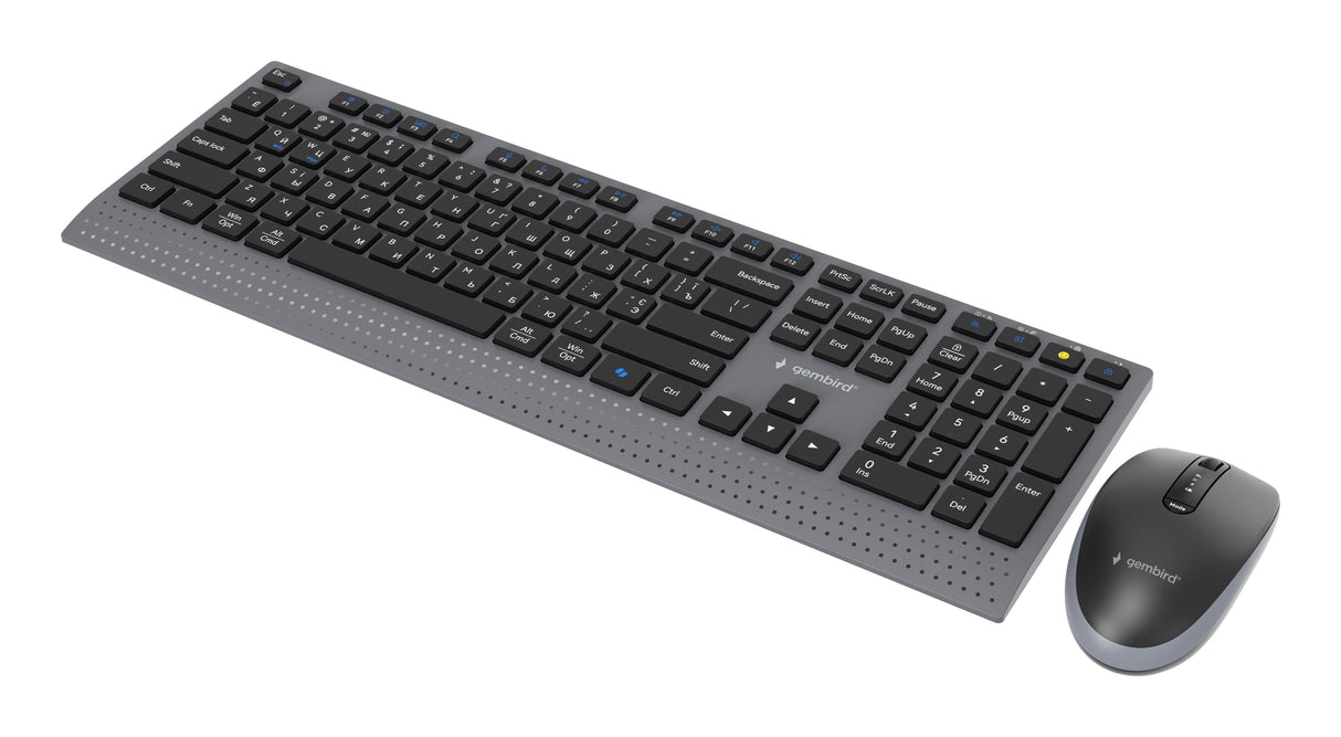 Keyboard +Mouse Wrl Cyrillic/Bk Kbs-Wps-02-Cyrl Gembird