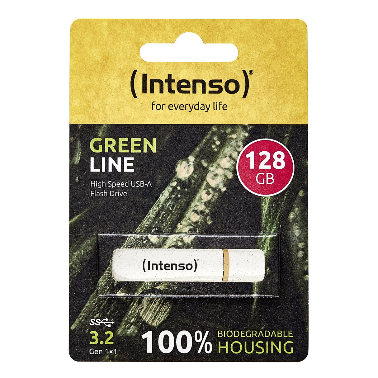 Pendrive Intenso 3540491 Usb 3.2 Green Line 128gb
