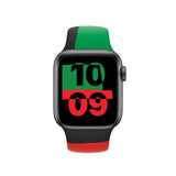 EAN 0195949082238 - Apple MUQ53ZM/A Accesorios para dispositivos vestibles inteligentes Grupo de rock Negro, Verde, Rojo Fluo imagen 3